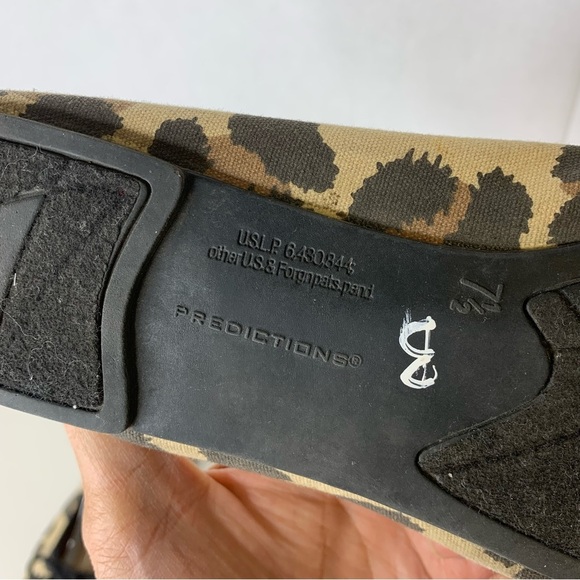 Prediction Animal Print Groblin Earthy Core Academia Ballet Flats Size 7.5 - Picture 5 of 14